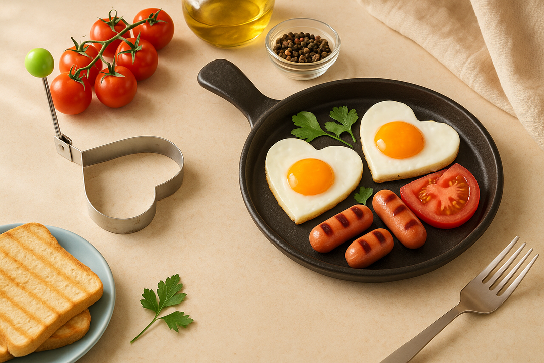 Beautiful Fried Eggs—No Fancy Tools Needed