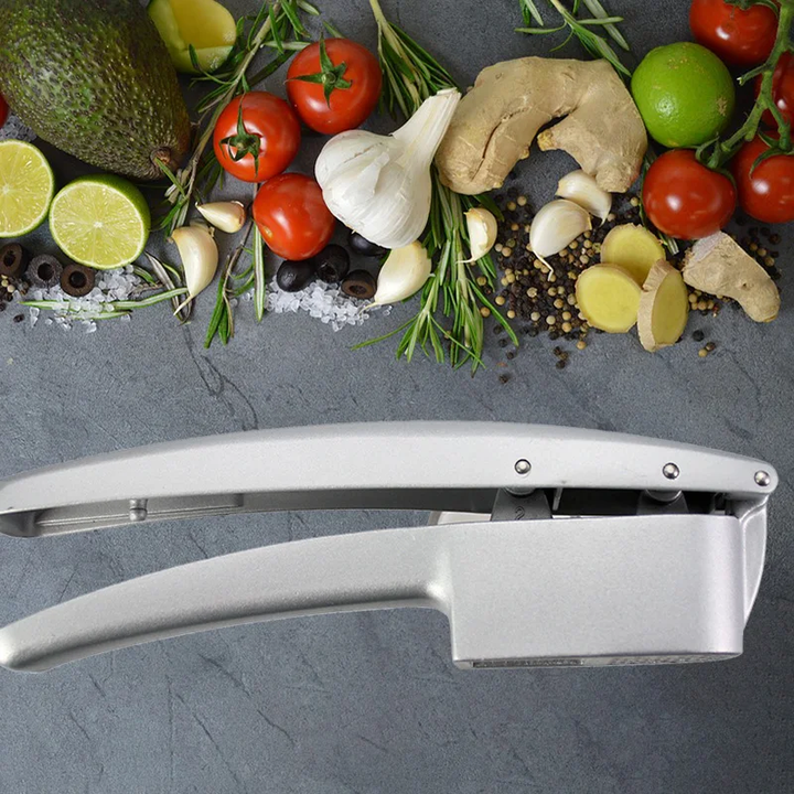 DualPress Pro – 2-in-1 Garlic Press & Slicer