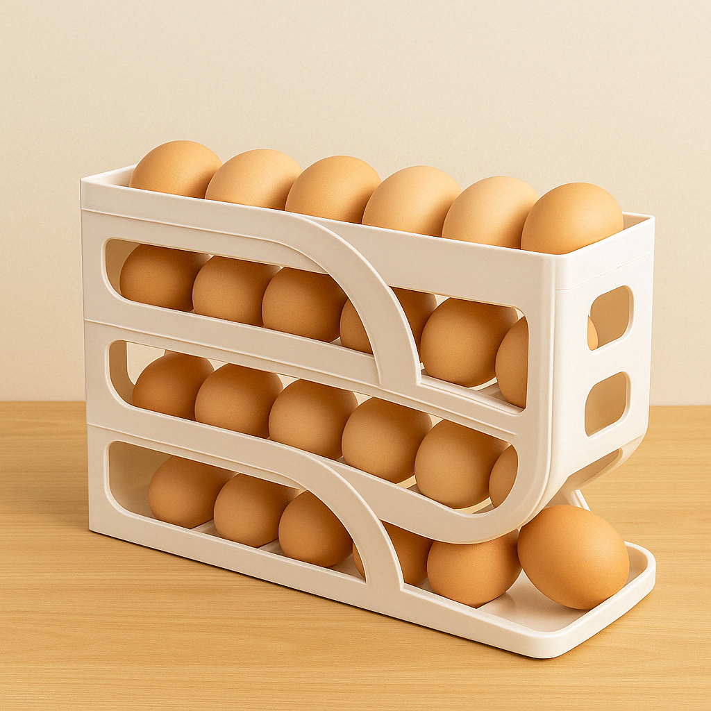 AutoRoll Egg Storage Rack