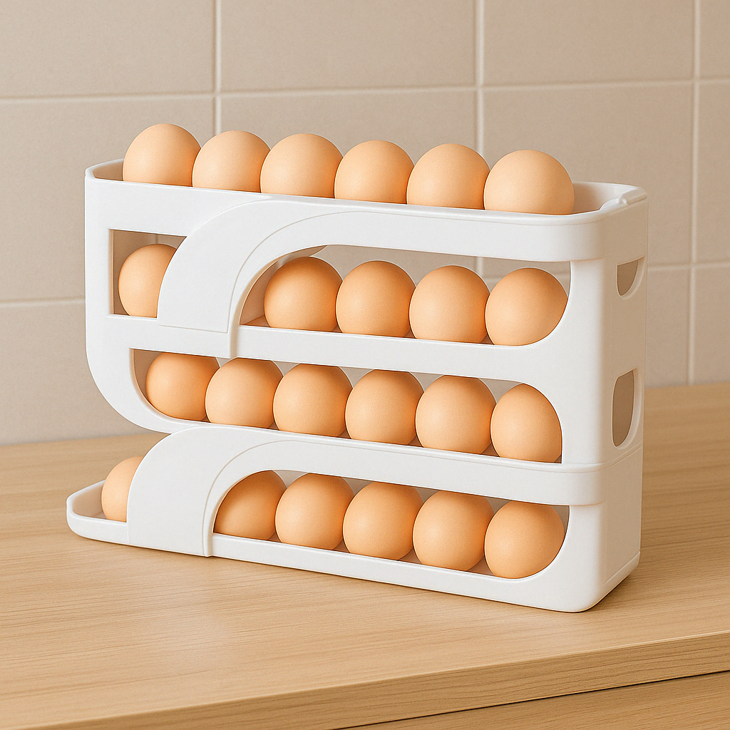 AutoRoll Egg Storage Rack