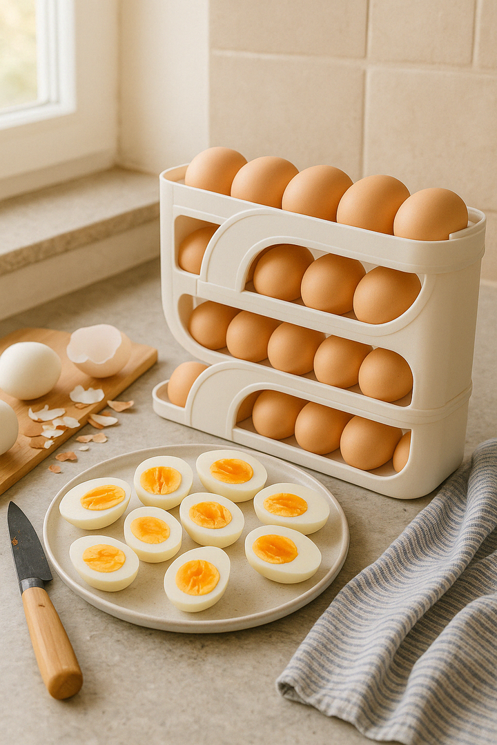 AutoRoll Egg Storage Rack