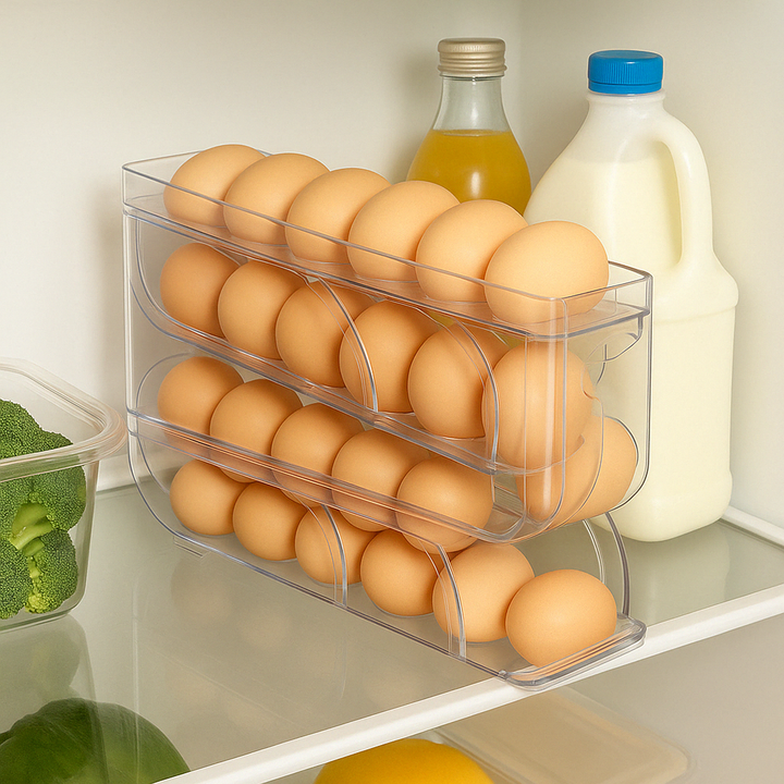 AutoRoll Egg Storage Rack